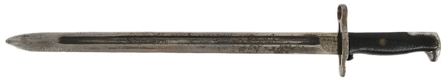1942 US M1- M1905 Oneida OL Long Garand Bayonet with Scabbard-4
