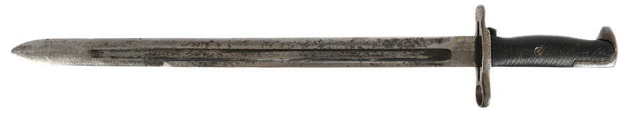 1942 US M1- M1905 Oneida OL Long Garand Bayonet with Scabbard-3