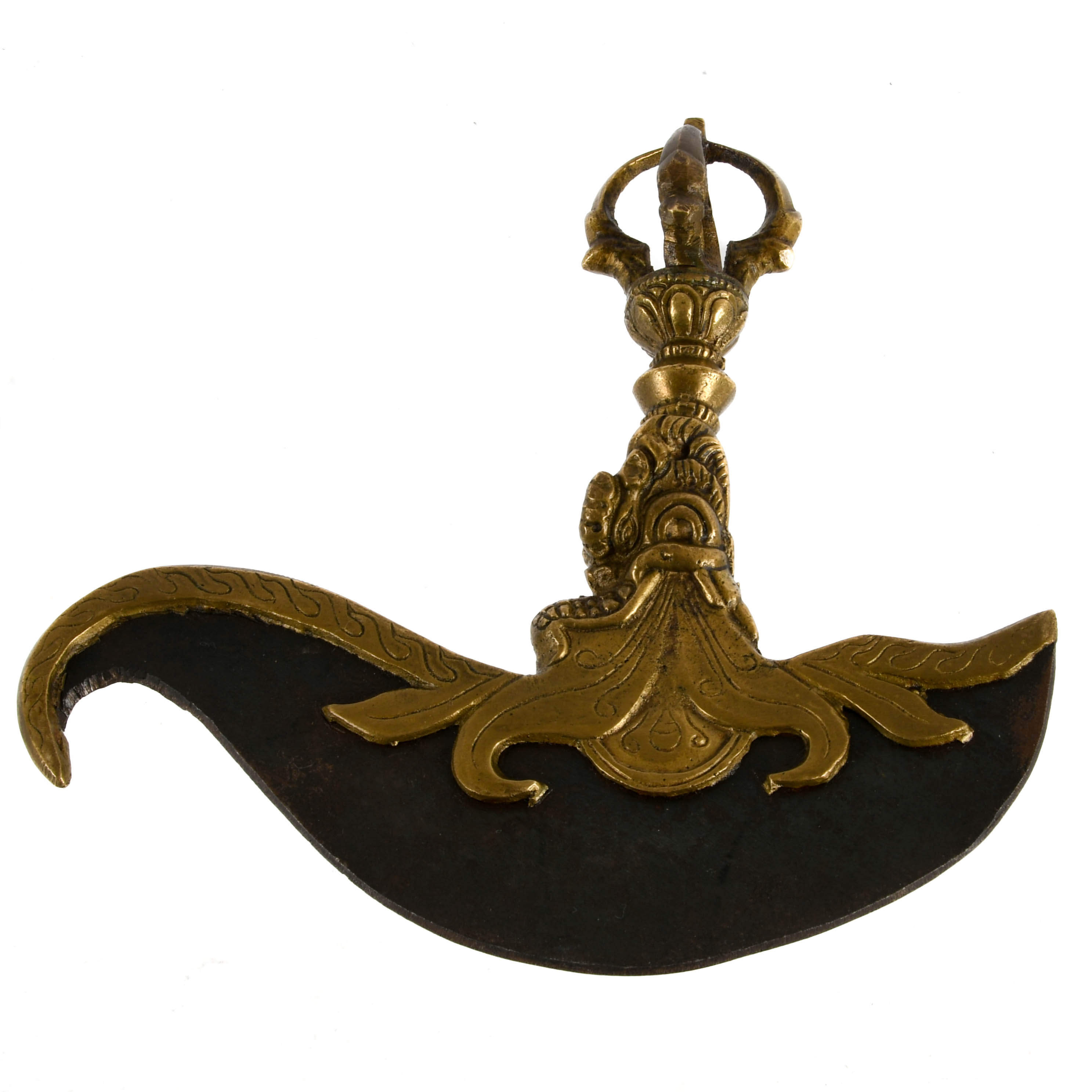 Tibetan Ceremonial Buddhist Kartika Knife-1