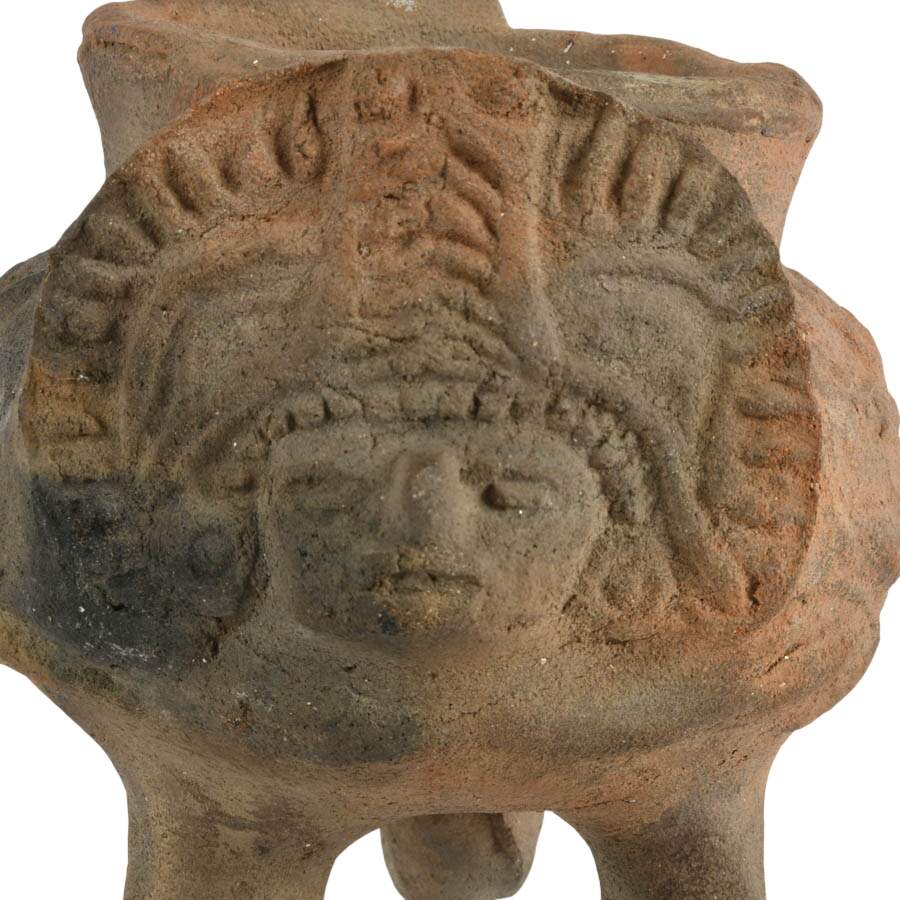 Pair of Pre-Columbian Replica Offering Pots-8