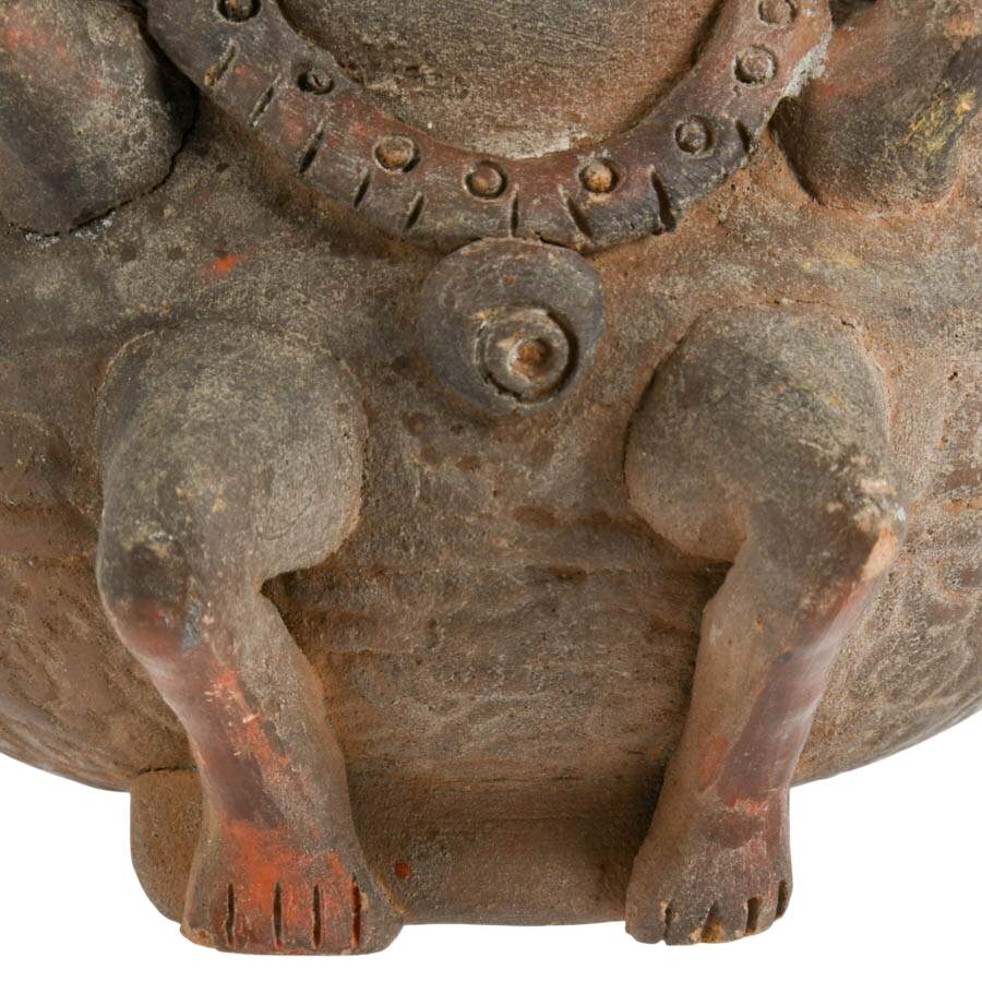 Pair of Pre-Columbian Replica Offering Pots-6