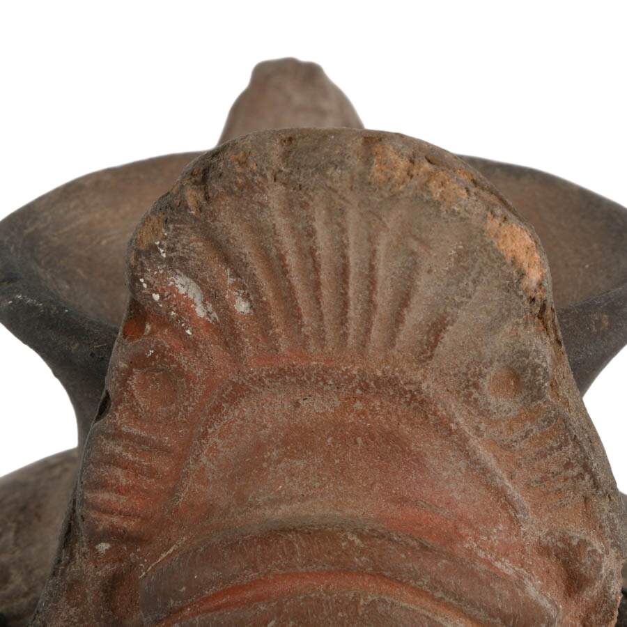 Pair of Pre-Columbian Replica Offering Pots-4