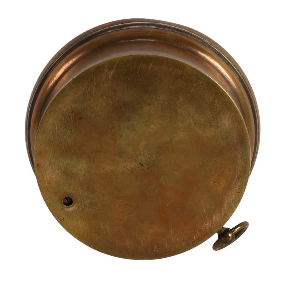 19th-Century William Senter & Co. Brass Barometer-4