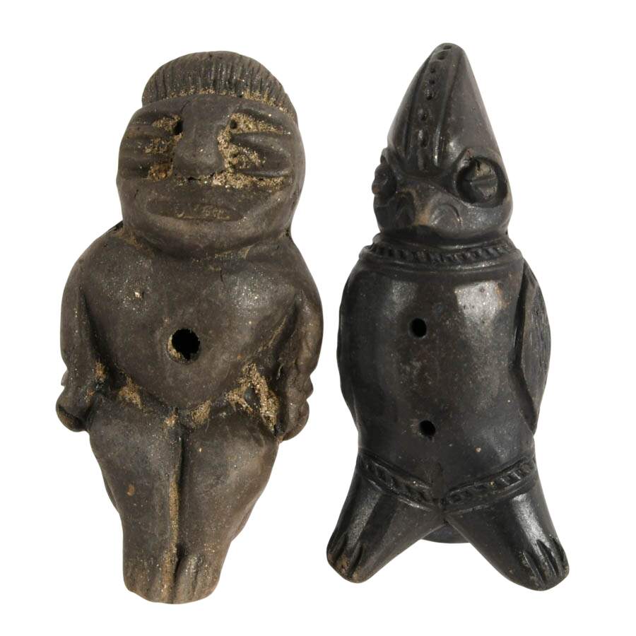 Seven-Piece Wind Orchestra of Animal Pottery Whistles-3