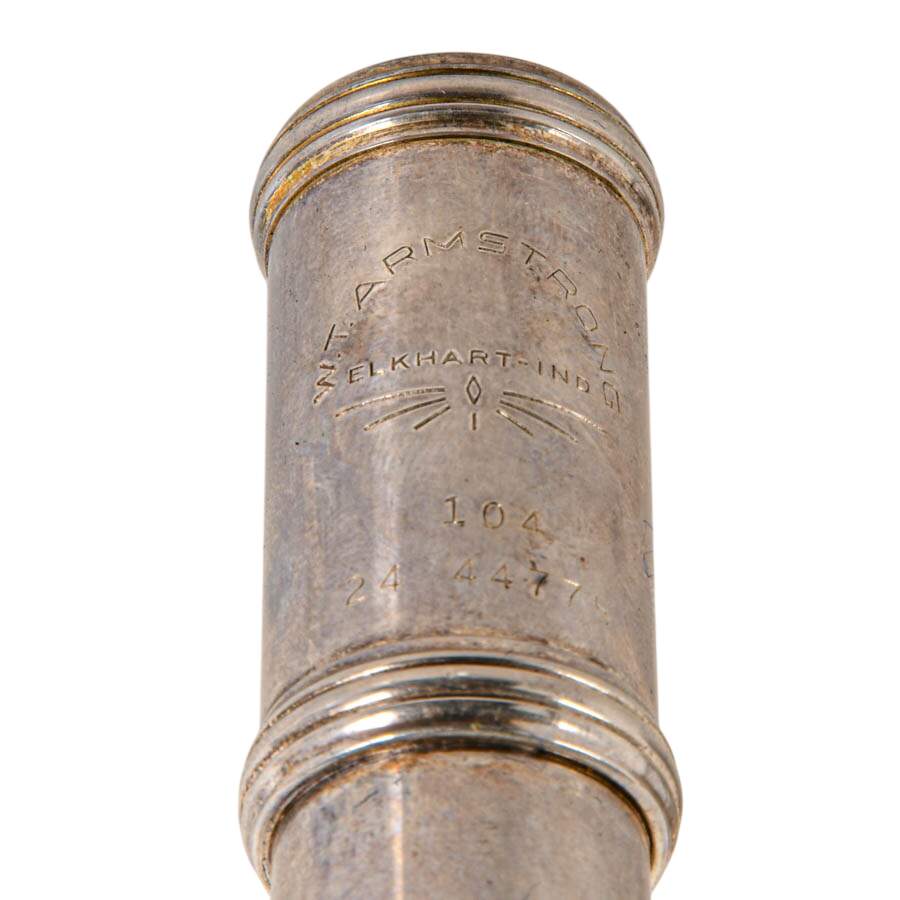 Antique Cadet Flute with Case-5