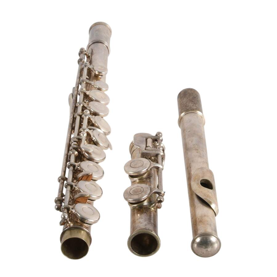 Antique Cadet Flute with Case-4