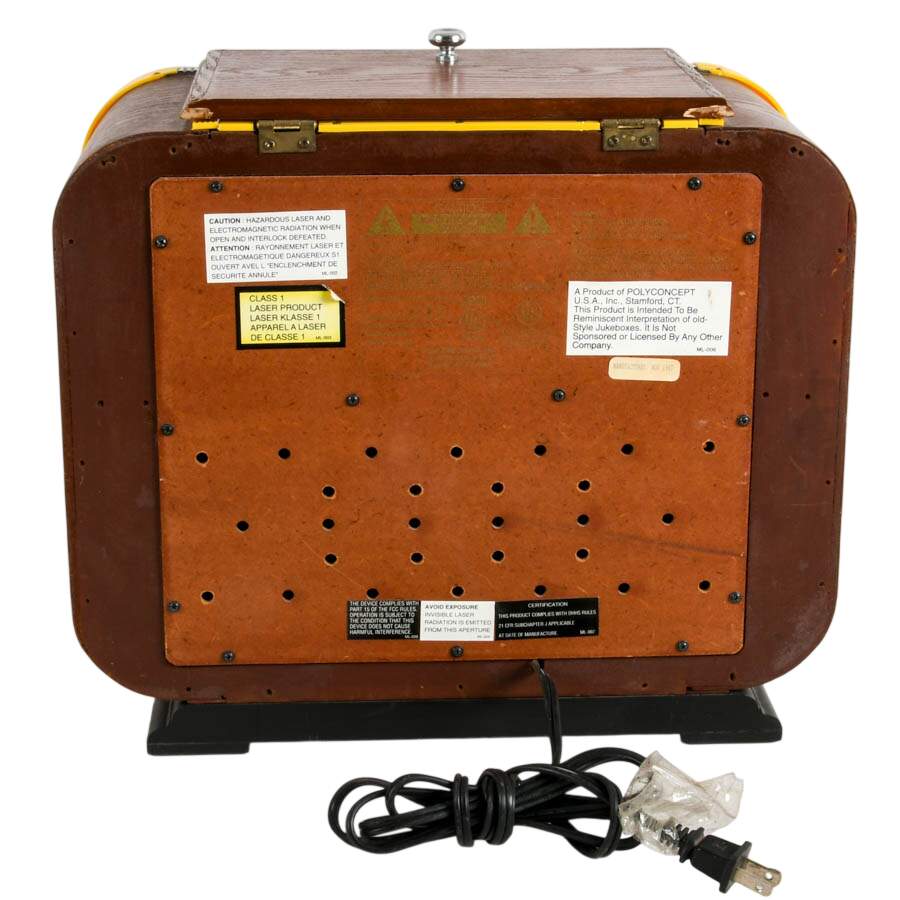 Polyconcept USA Inc. Retro-Style Tabletop Jukebox-8