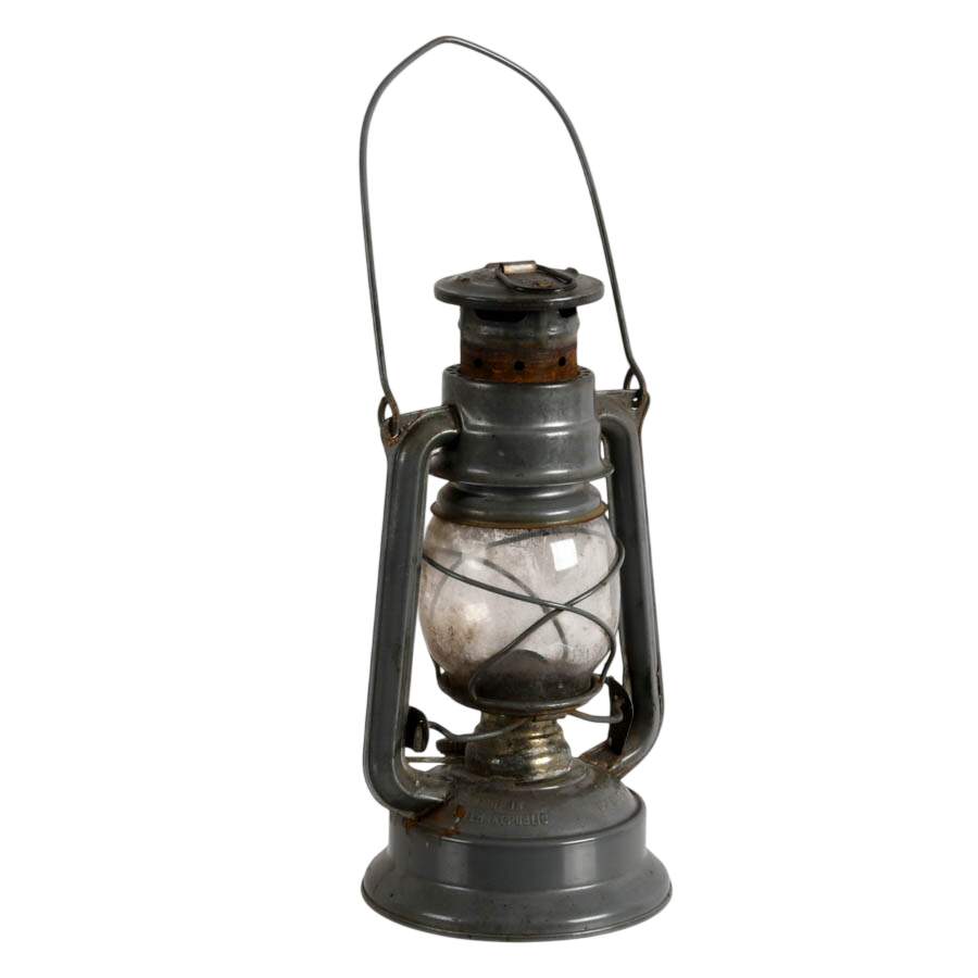 Czech Republic Metal and Glass Lantern-7