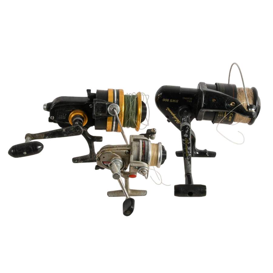 Trio of Assorted Fishing Reels-1