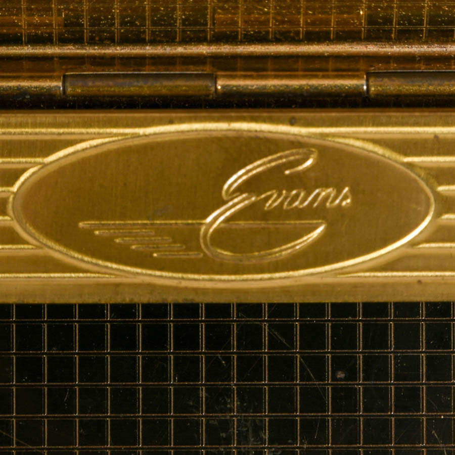 Mid-Century Evans Metal and Bakelite Cigarette Case-6