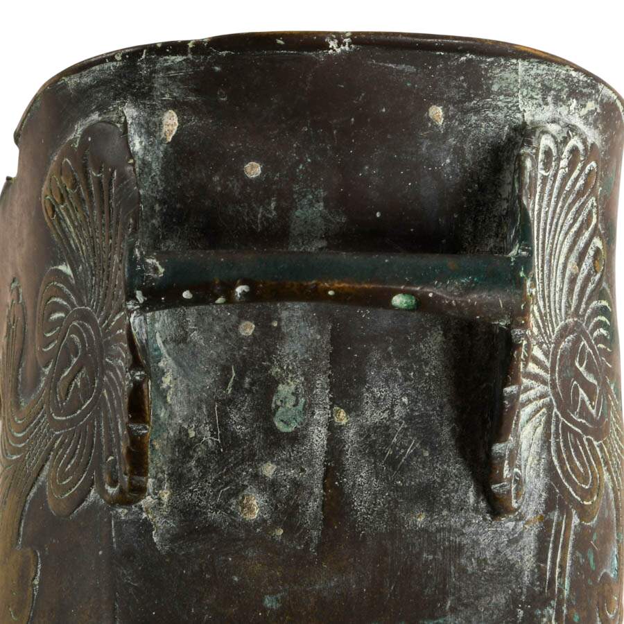 Solid Brass Latin American Conquistador-Style Stirrup Boot-6