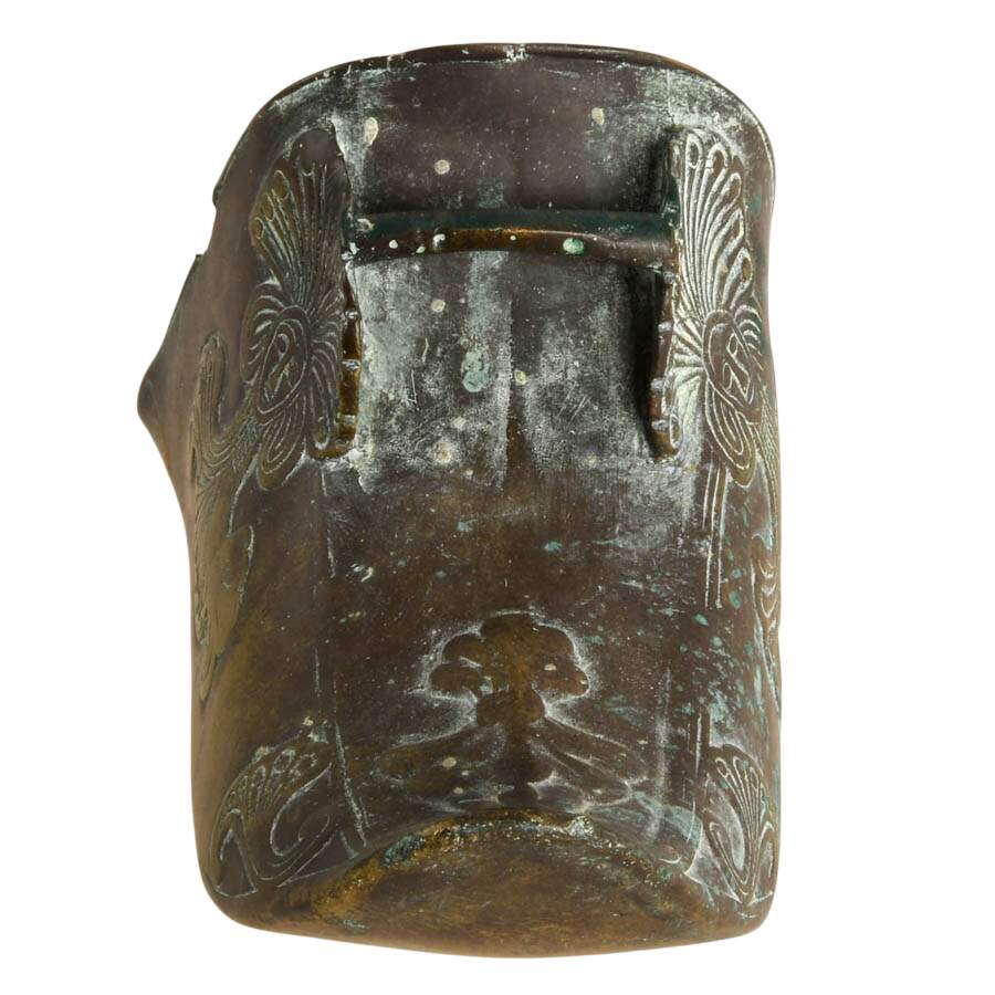 Solid Brass Latin American Conquistador-Style Stirrup Boot-2