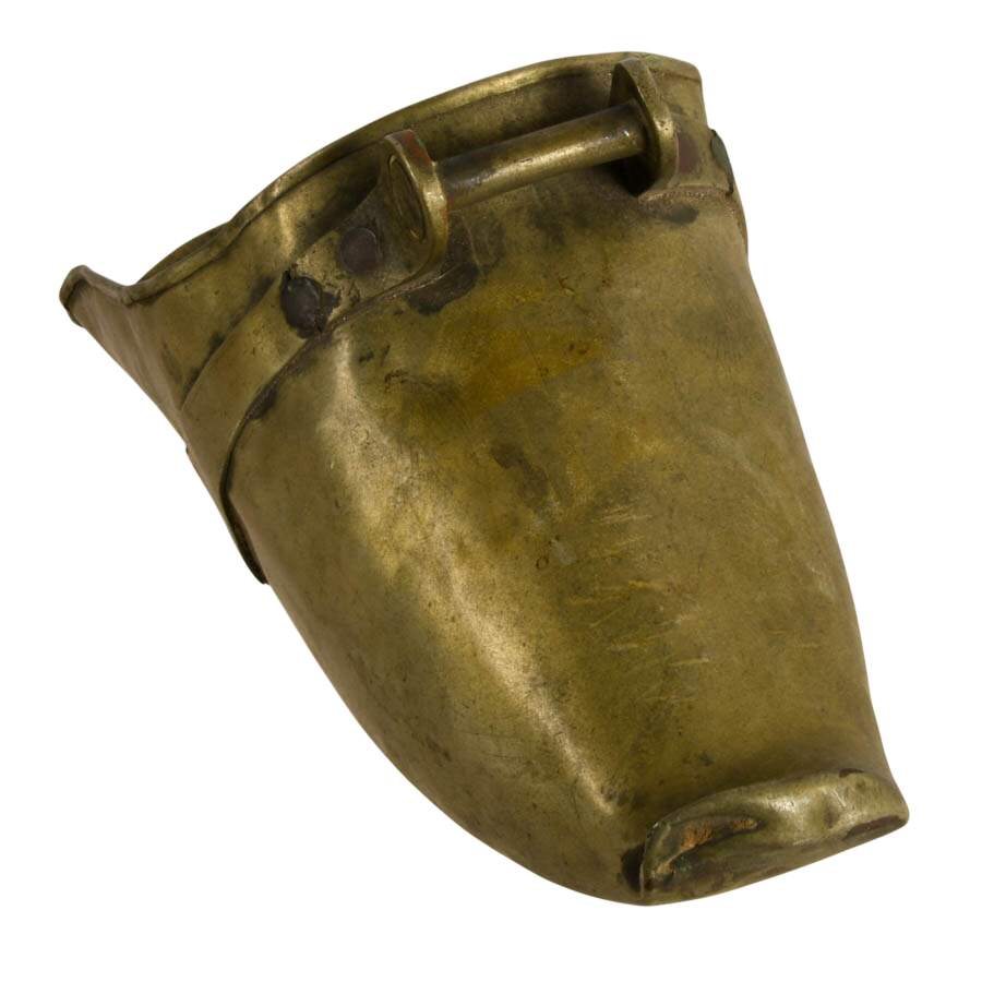 Trio of Spanish Conquistador-Style Brass Stirrups-4