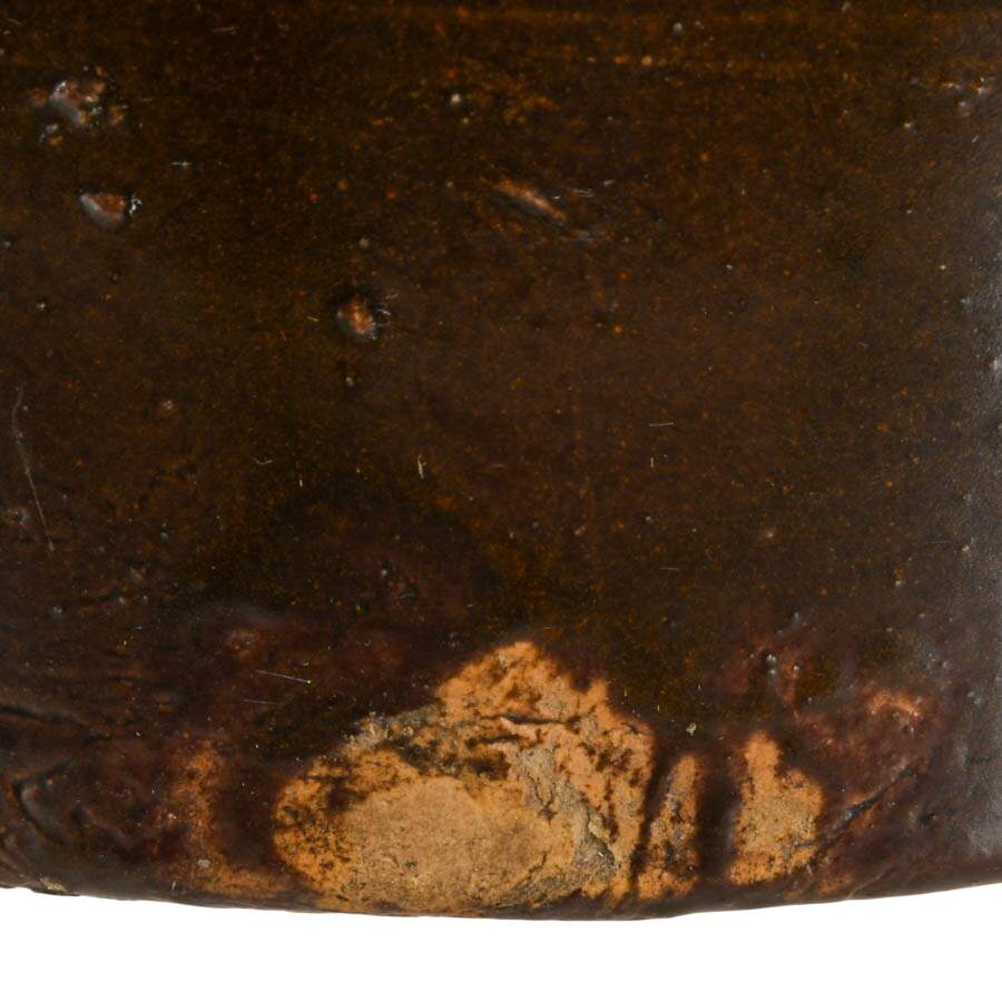 Antique Stoneware Glazed Beehive Jug-5