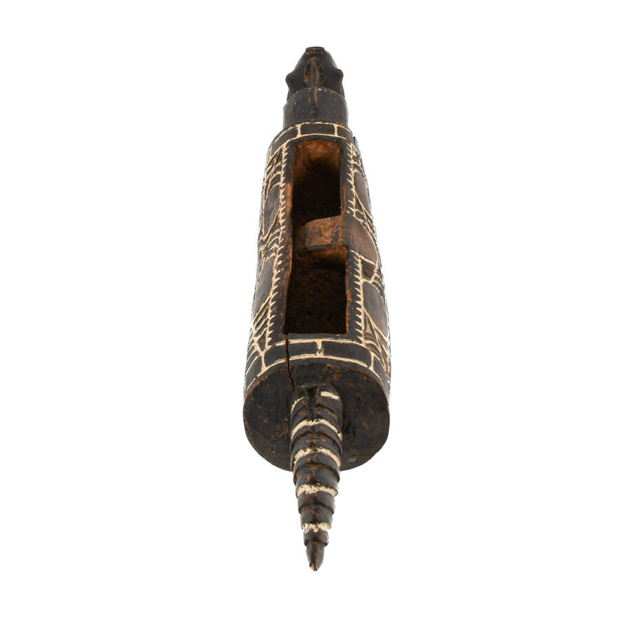 Figural African Mask Mofit Slit Gong-6