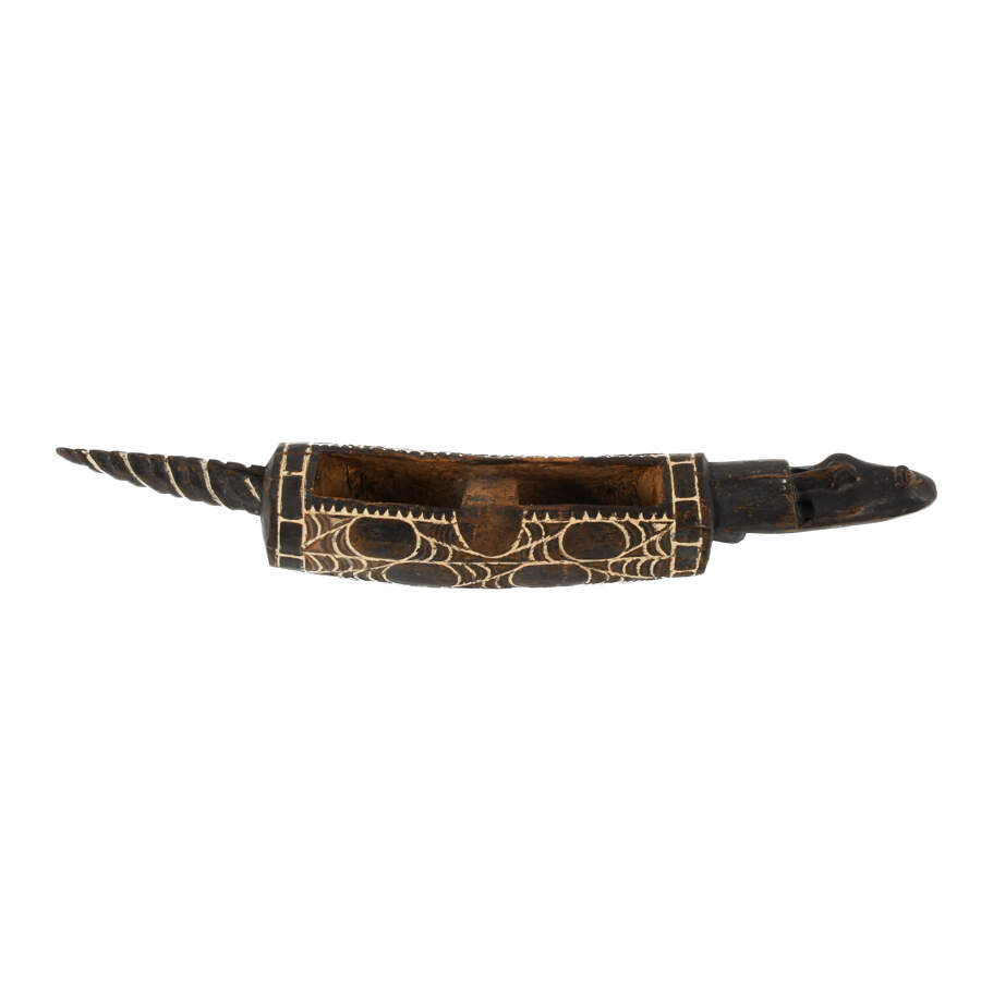 Figural African Mask Mofit Slit Gong-2