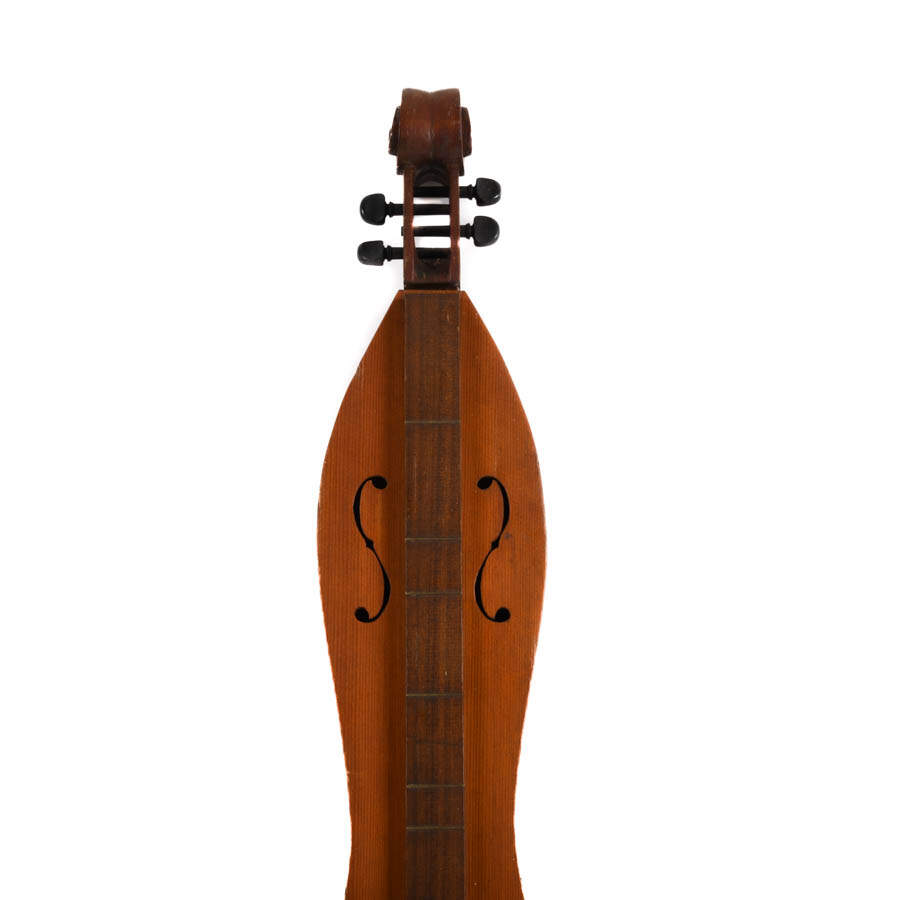 European Walnut Mountain Dulcimer-2
