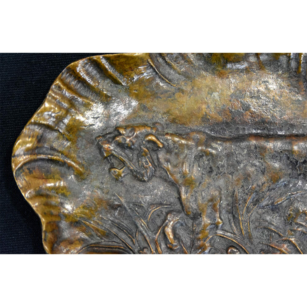 Tiger Tray After J. Fisher General Bronze Corporation-6
