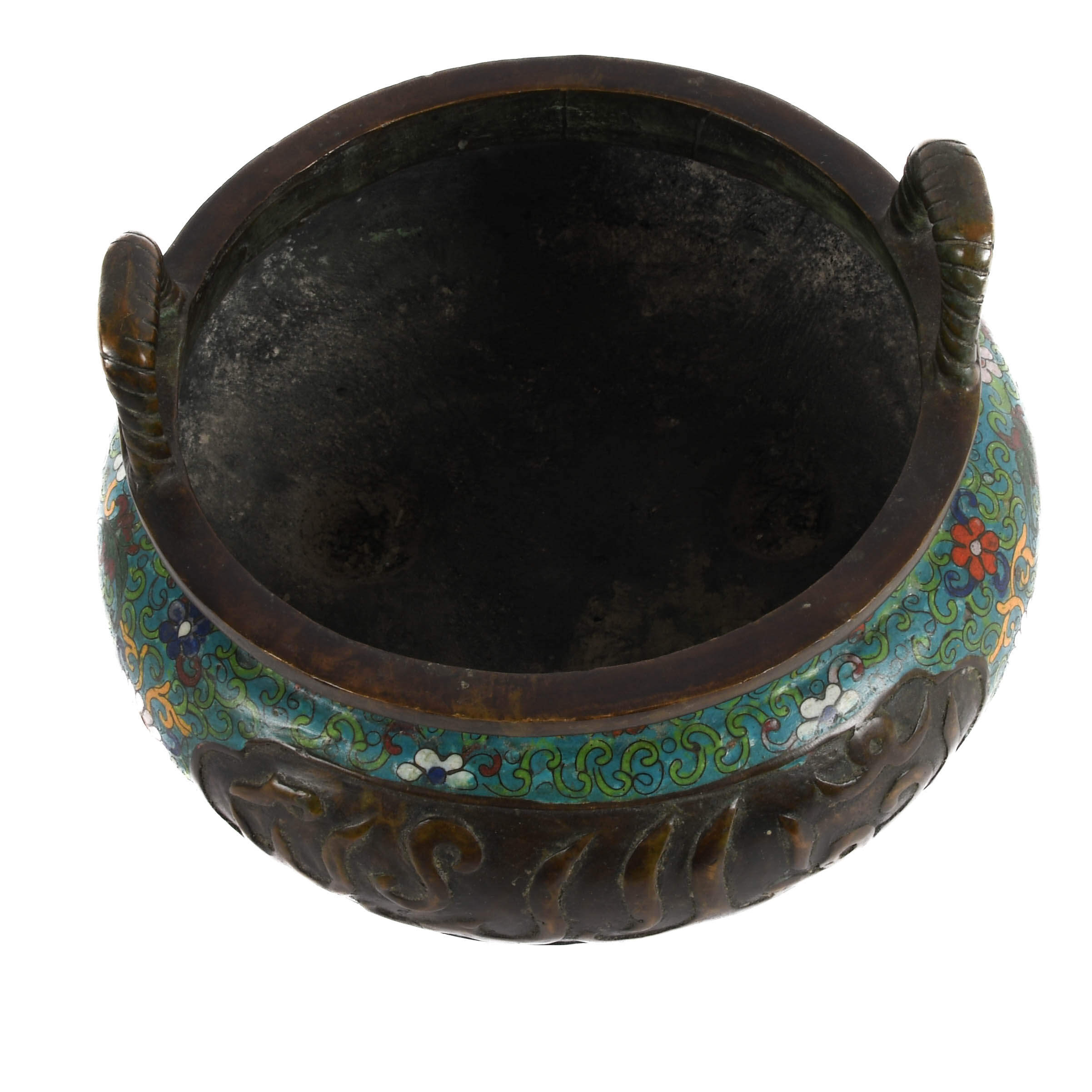 Islamic Cloisonné Enamel Vase-2