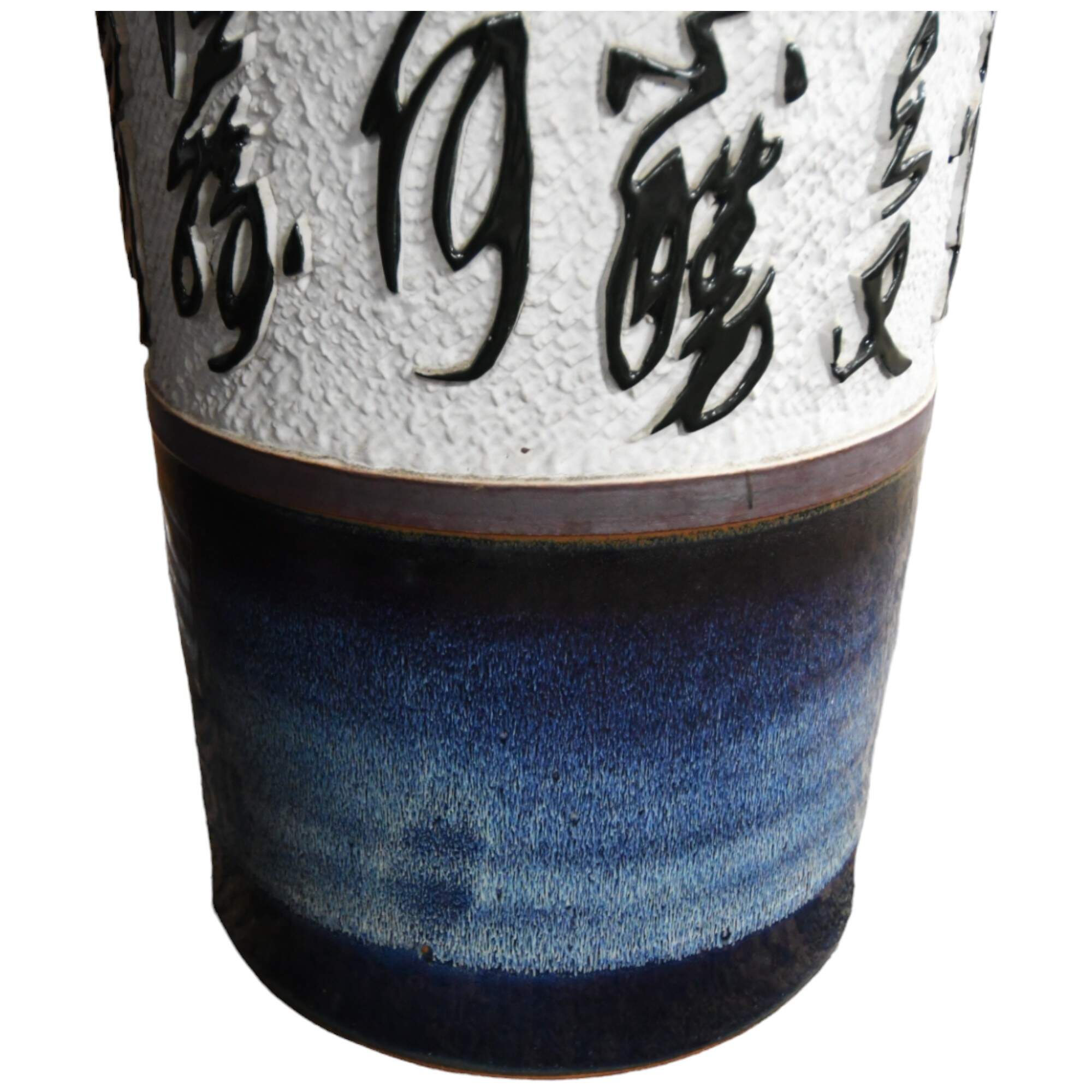 Chinese Baifu Calligraphy Palace-Size Porcelain Vase by Huamei Porcelain-8