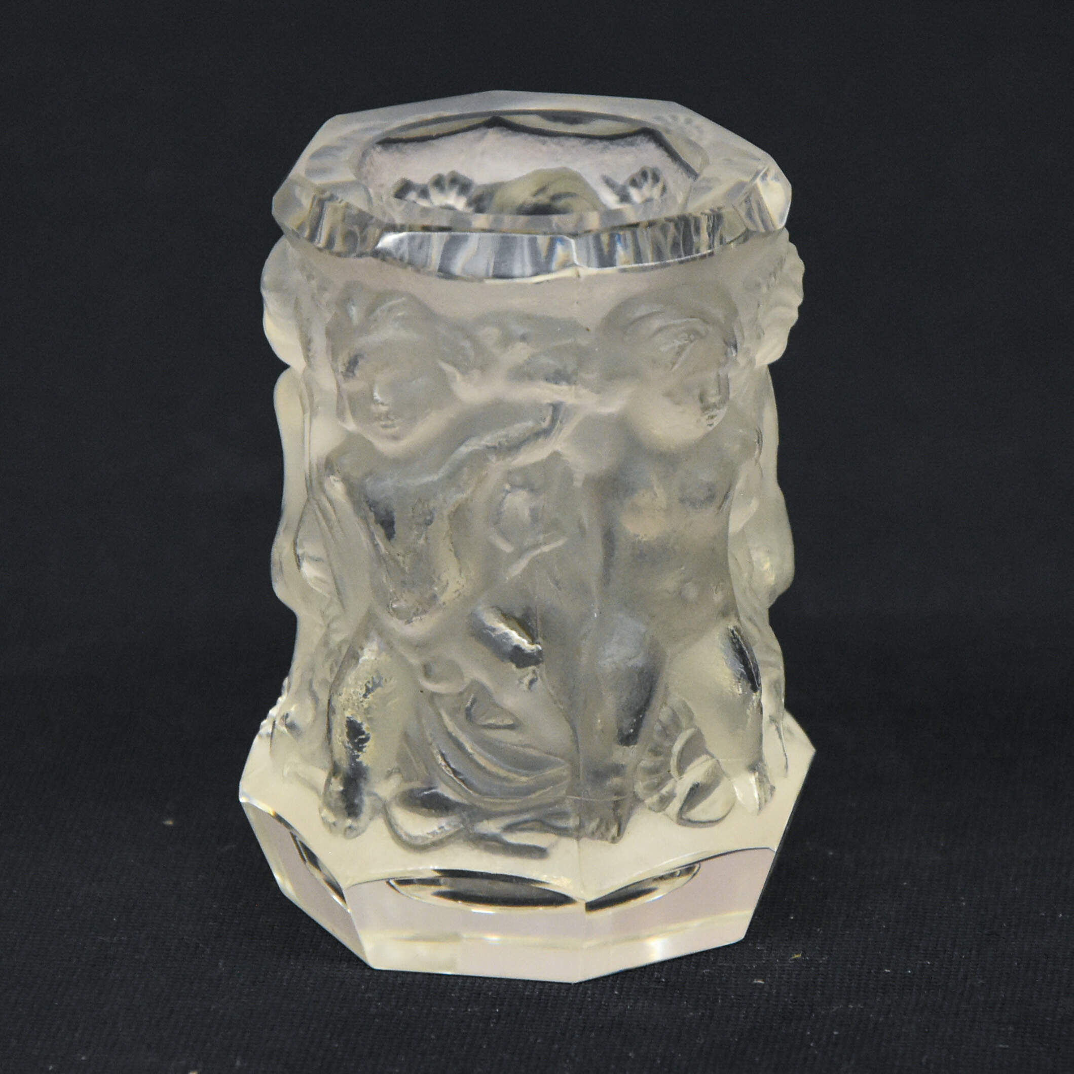 Art Deco Bohemian Figural Vase-4