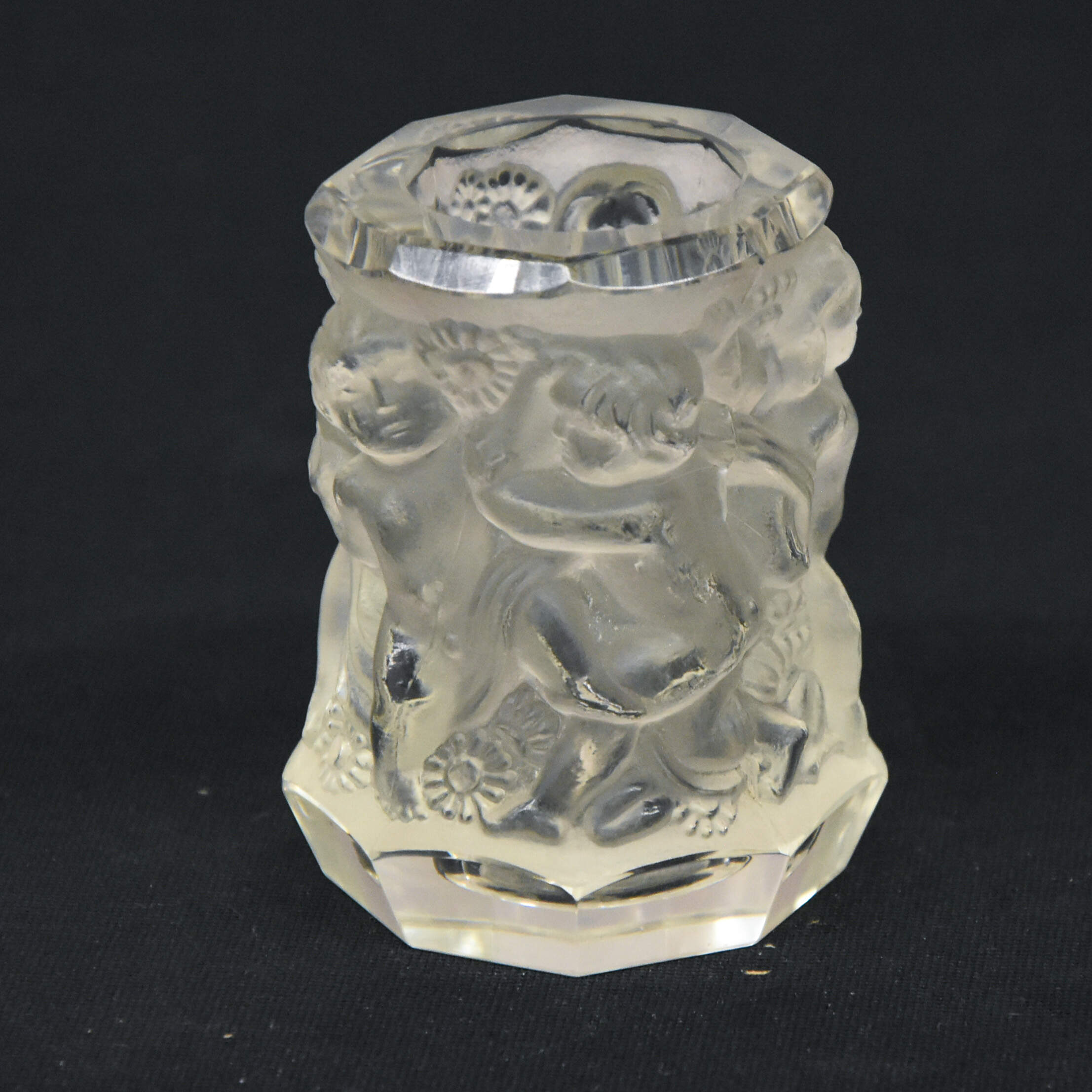 Art Deco Bohemian Figural Vase-3