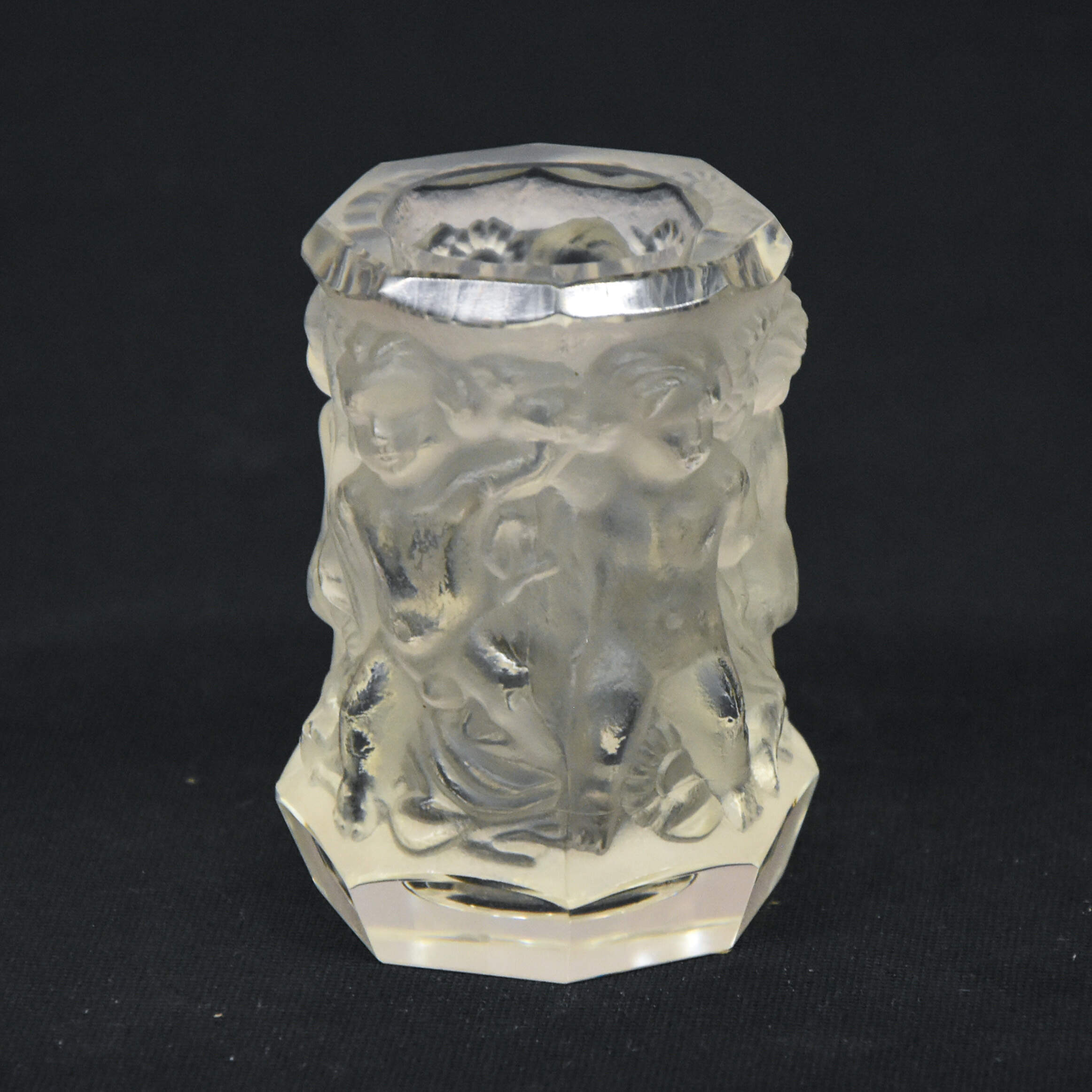 Art Deco Bohemian Figural Vase-1