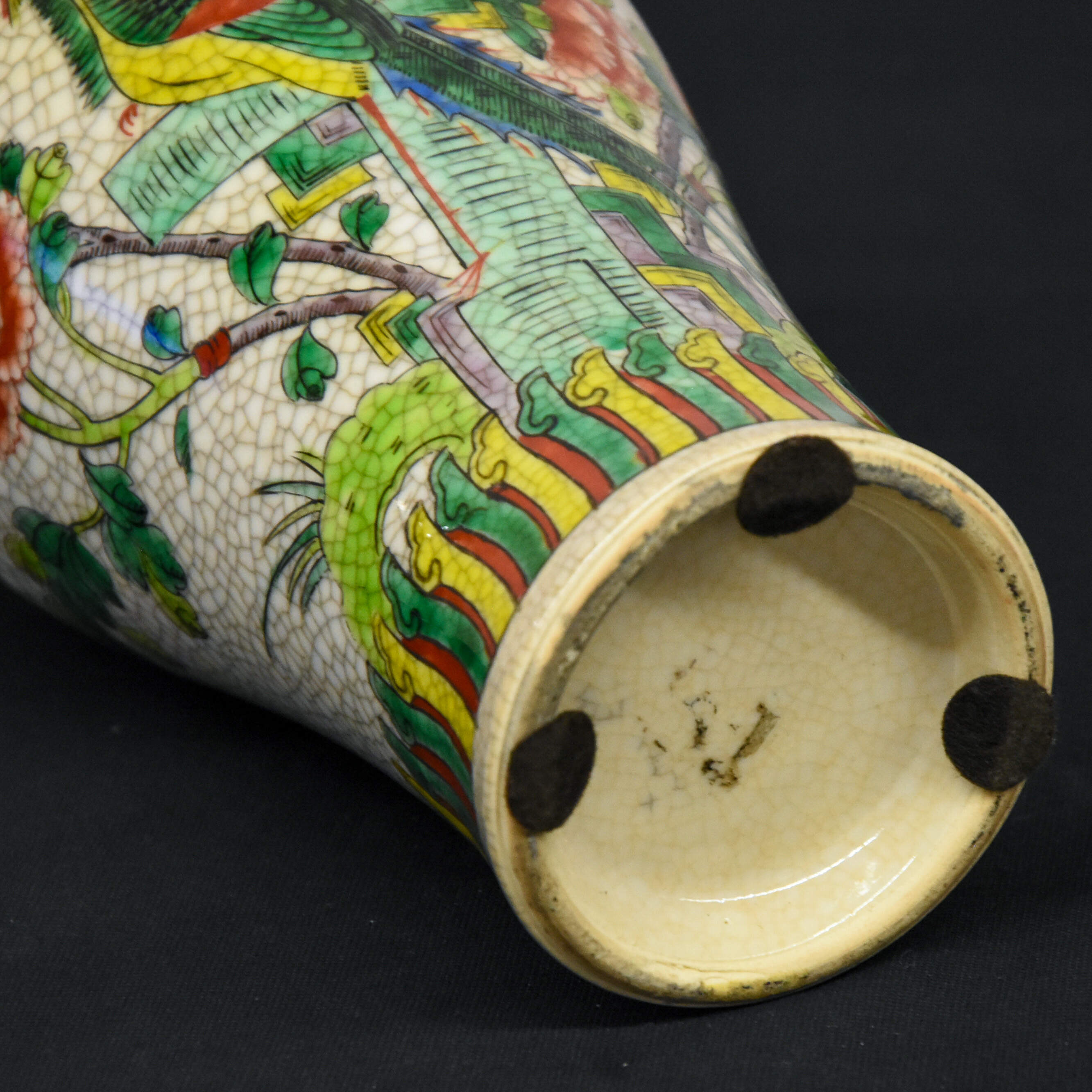 Asian Trumpet Floral Garden Vase-7