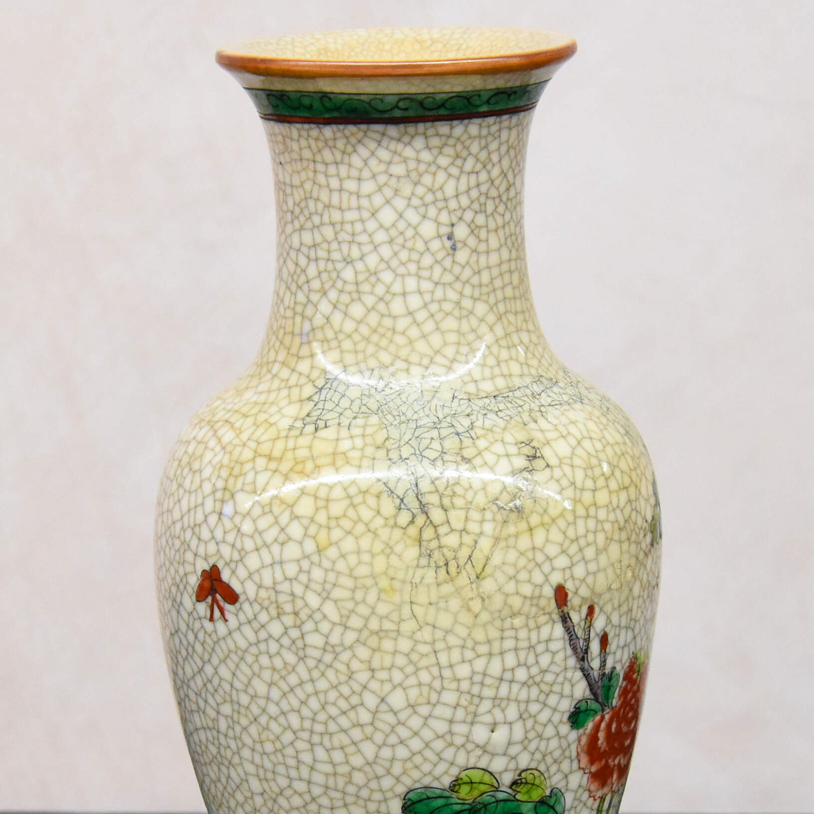 Asian Trumpet Floral Garden Vase-5