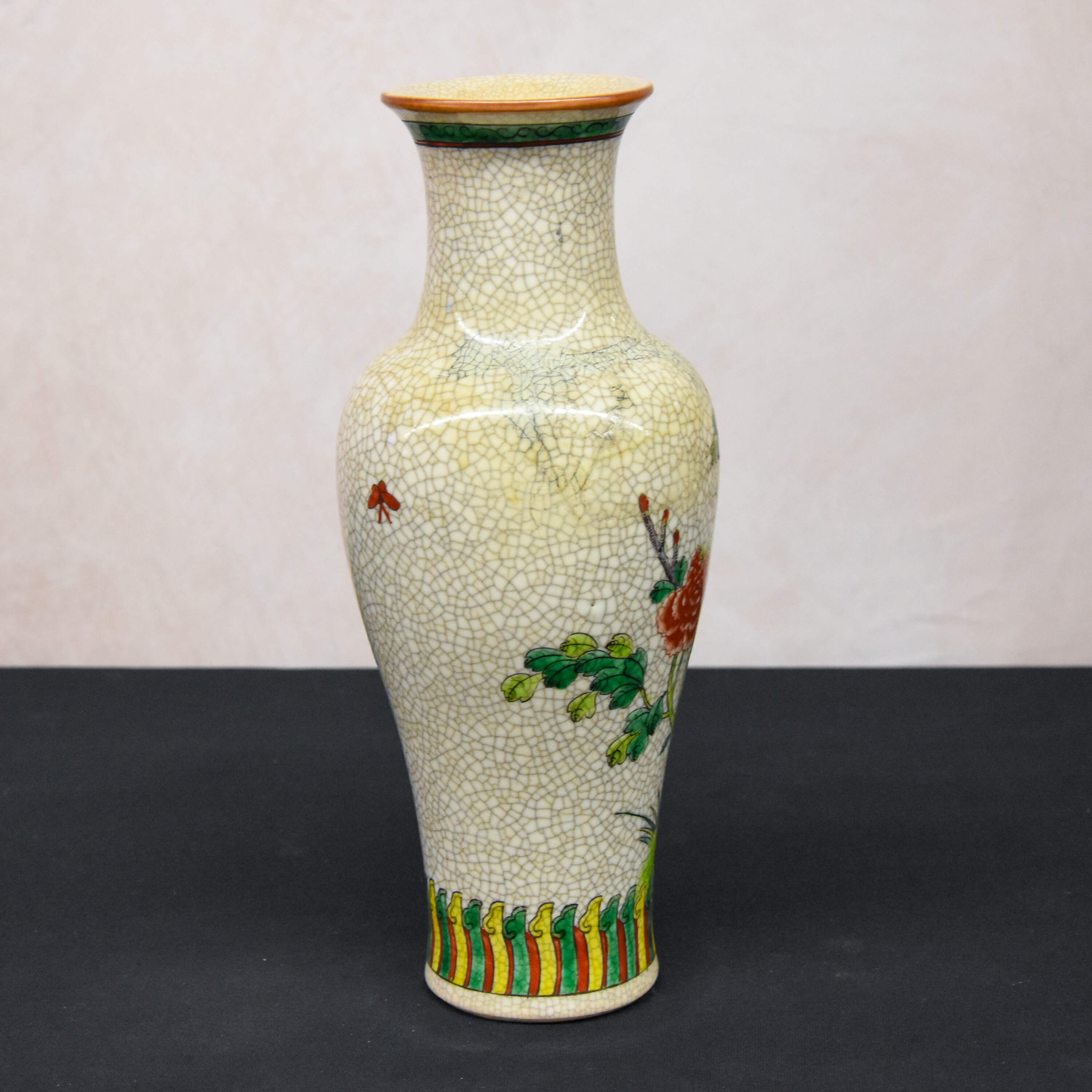Asian Trumpet Floral Garden Vase-3