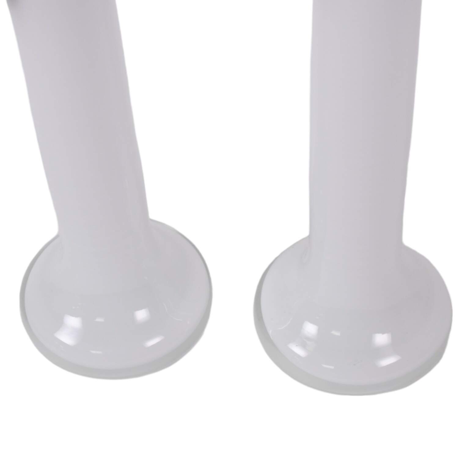Pair of Tarnowiec Polish Black and White Vases-5