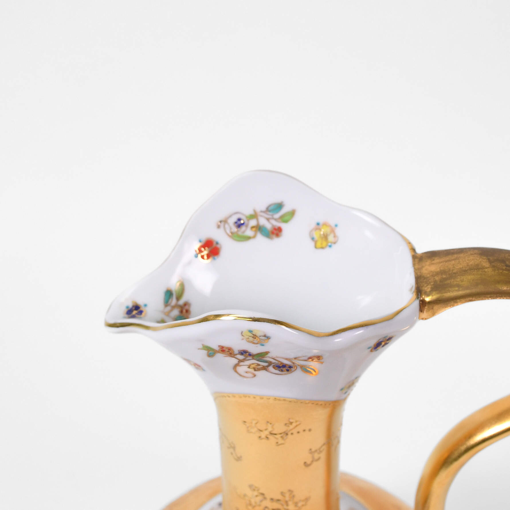 Royal Satsuma Landscape Pitcher-5