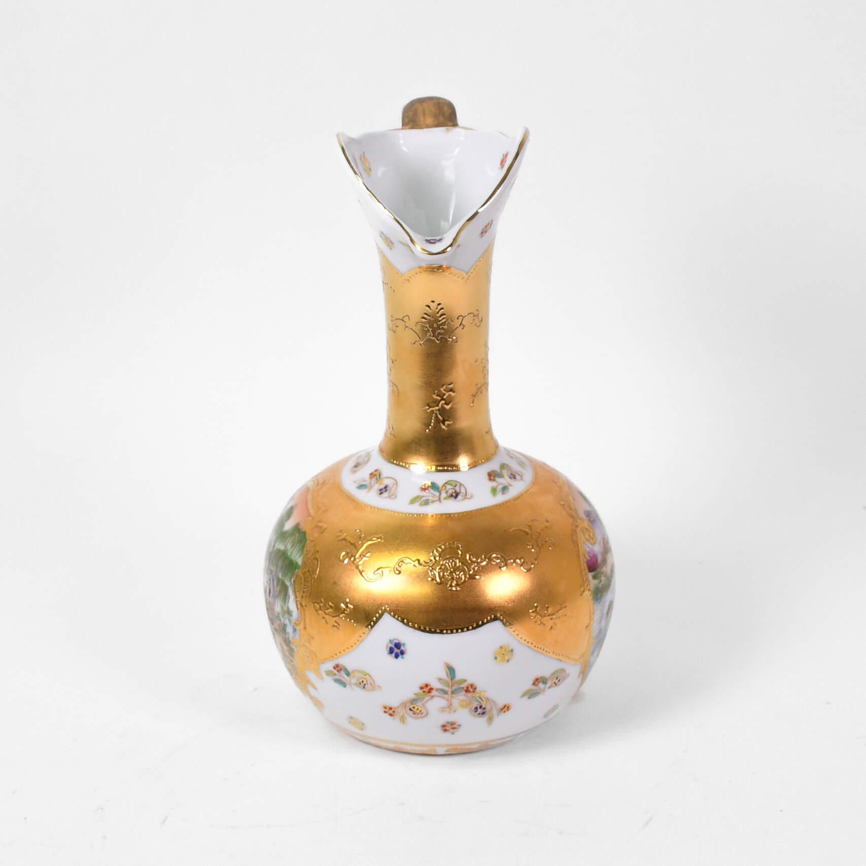 Royal Satsuma Landscape Pitcher-4