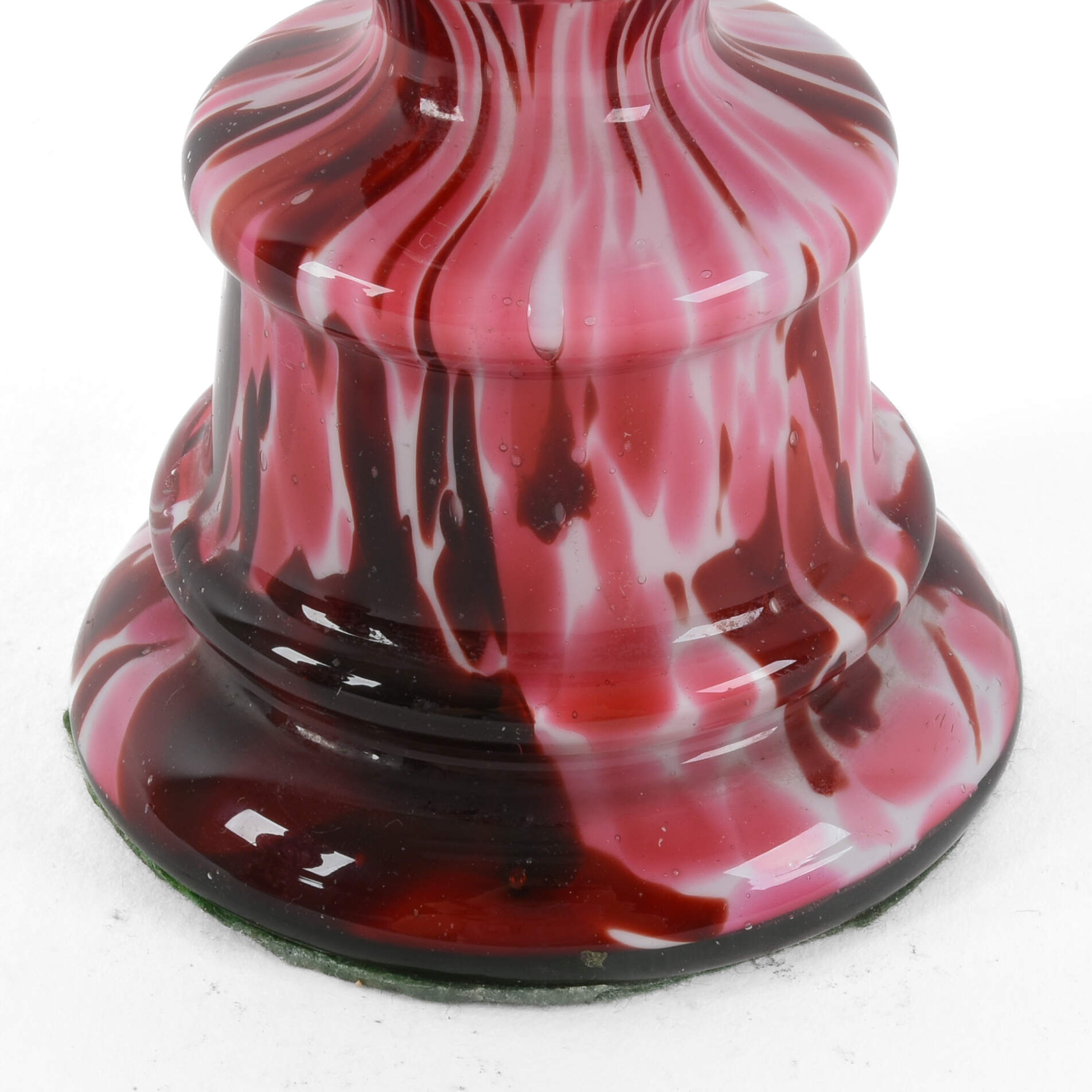 Pair of Mid-Century Modern Splatterware Vases-5