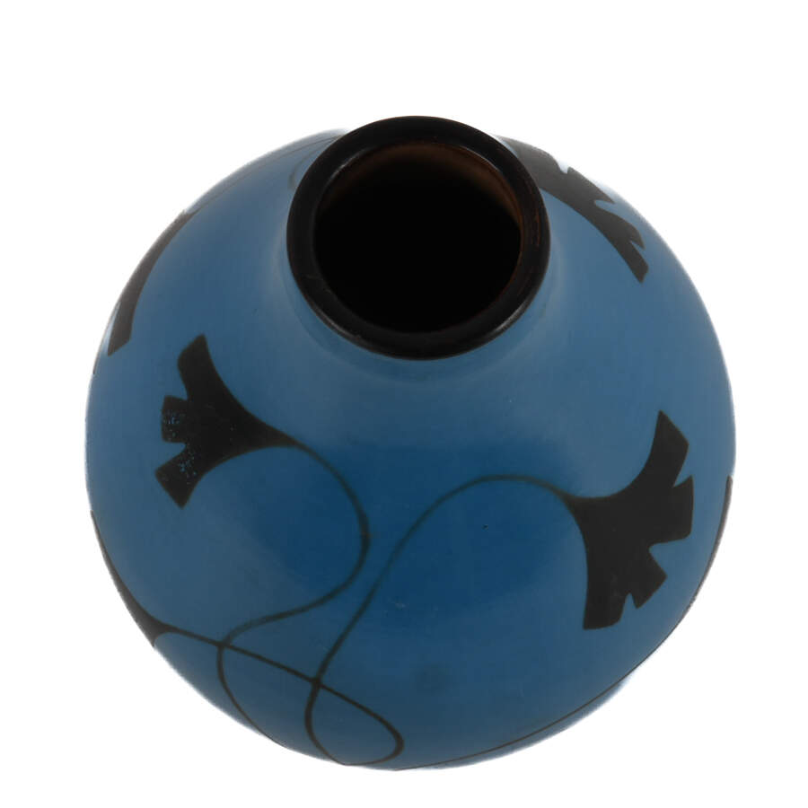 Marcelo Prado Peruvian Blue Vase-5