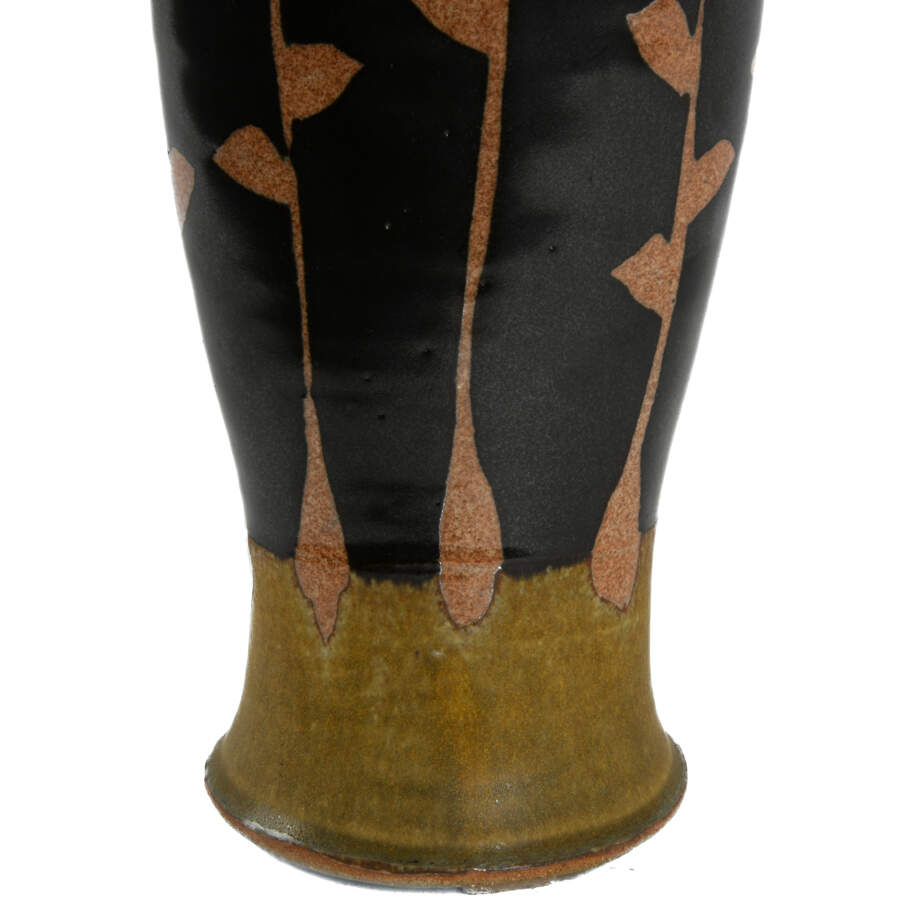 Studio Pottery Double Handle Vase-6