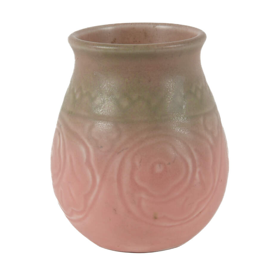 Rookwood Floral #2855 Pottery Vase-1
