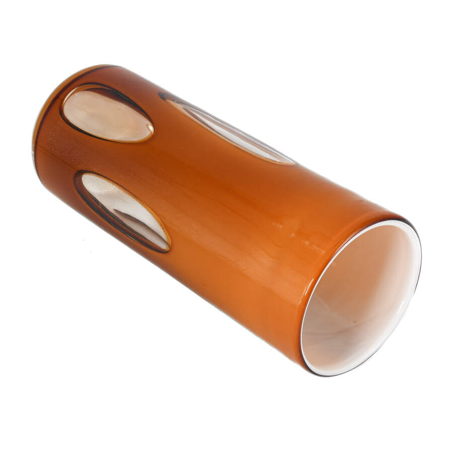 Cased Art Glass Vase-5