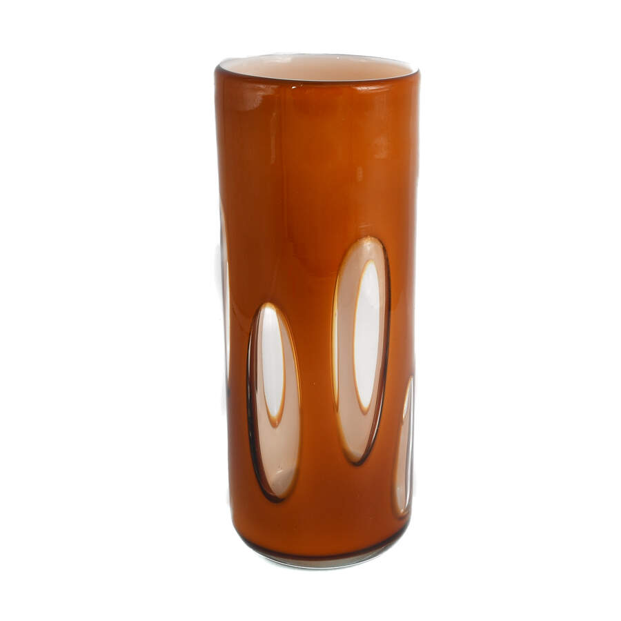 Cased Art Glass Vase-2