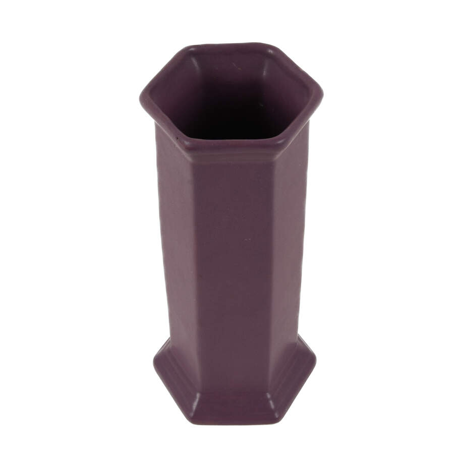 Purple English 1920s Bourne Denby Pottery Vase-3