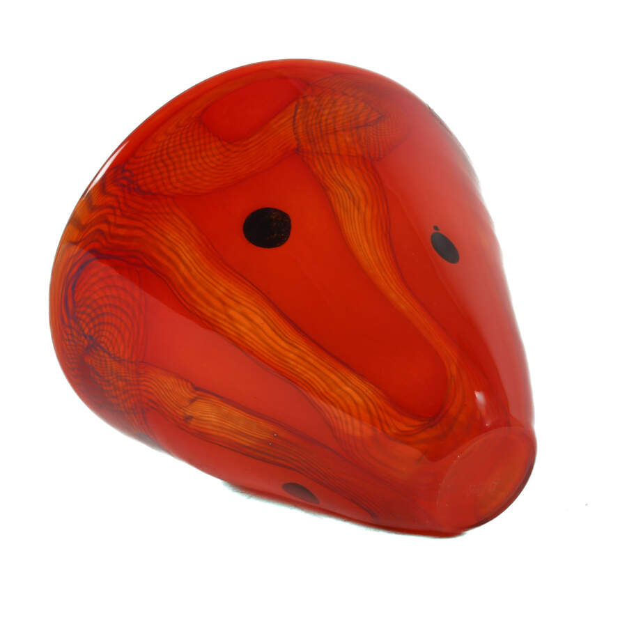 Lithuanian Art Glass Vase-7