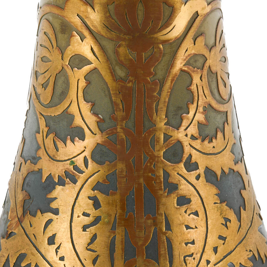 French Art Nouveau Sarreguemines Pitcher-5