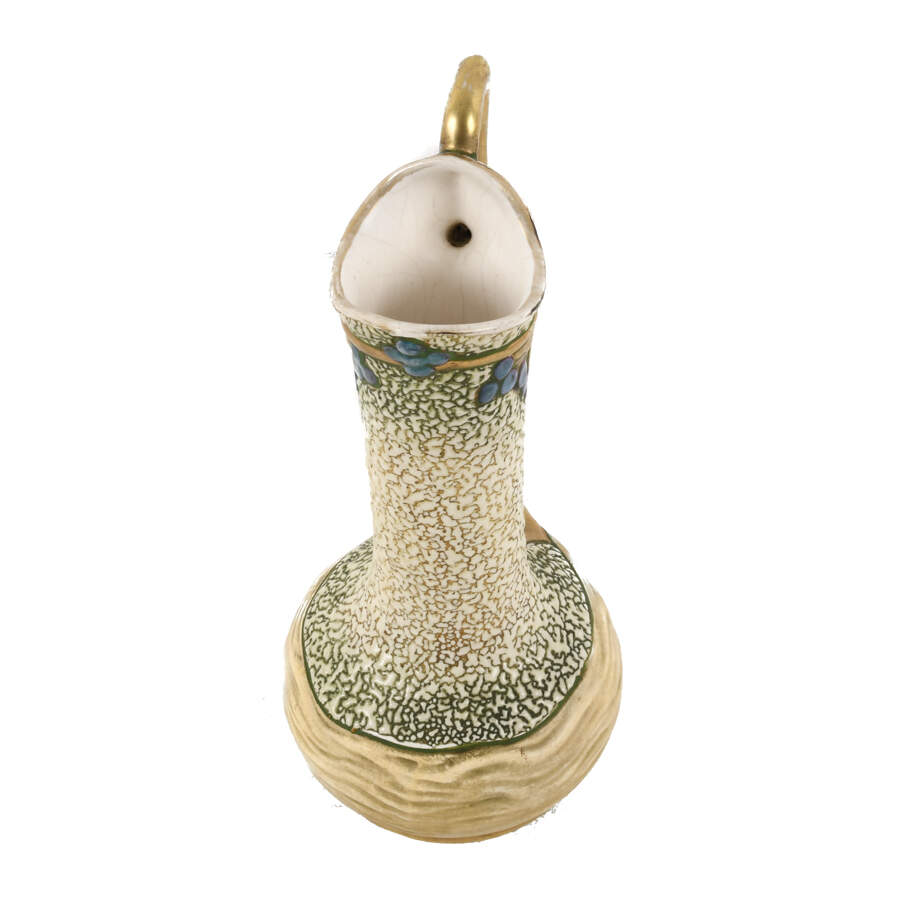 Amphora Art Nouveau Pottery Vase Attributed to Julius Dressler-7