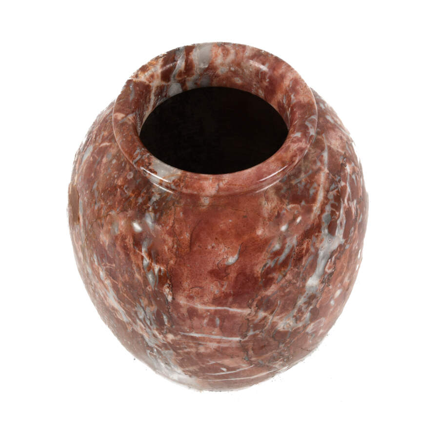 Rouge Marble Vase-3