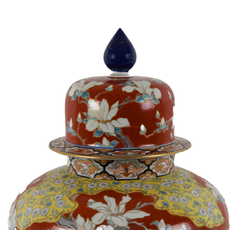 Antique Art Nouveau Miniature Pair of Teplitz Vases-9