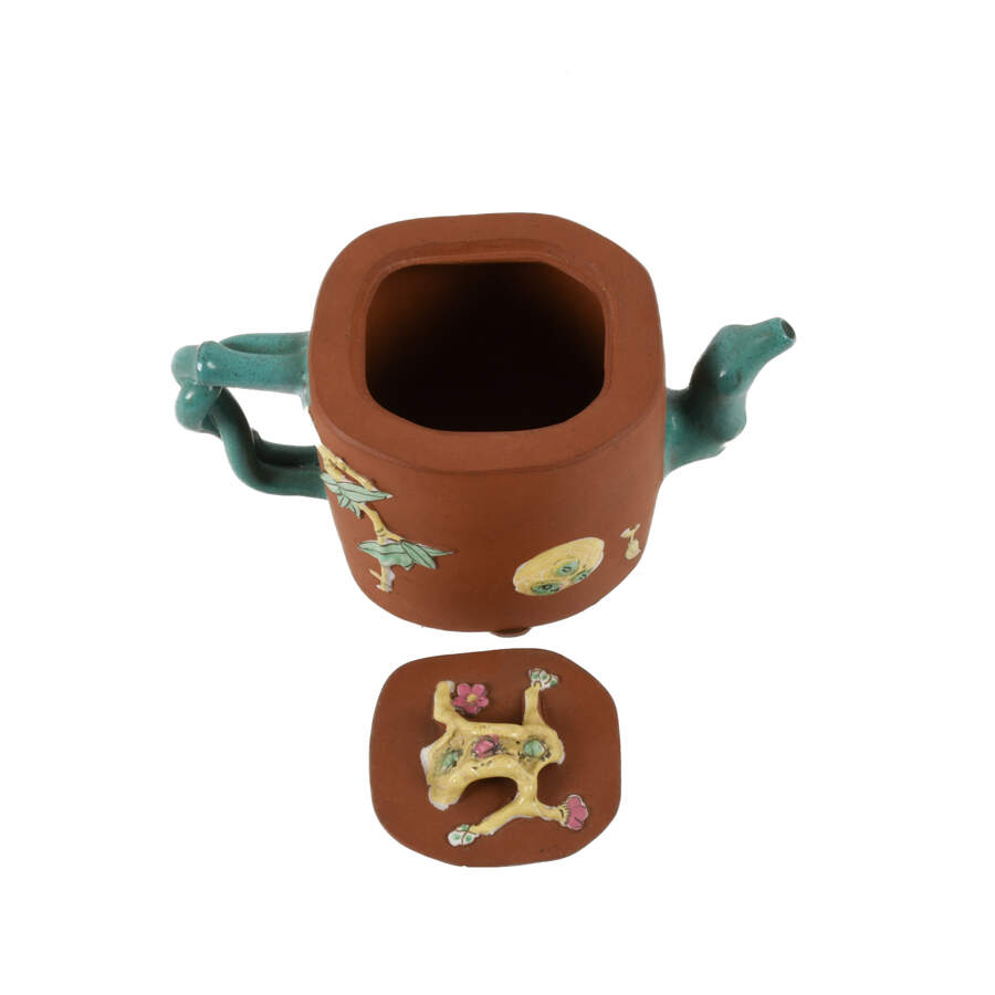 Chinese Yixing Zisha Clay Tea Pot-5