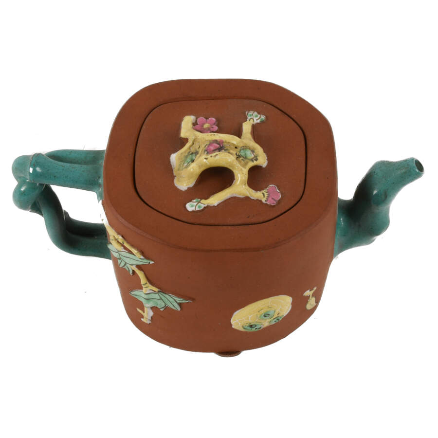 Chinese Yixing Zisha Clay Tea Pot-4