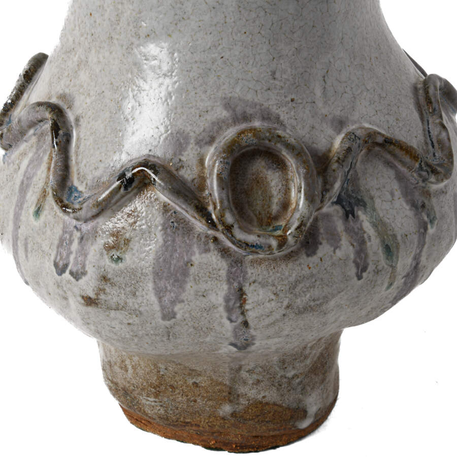 Abstract Studio Pottery Vase-4