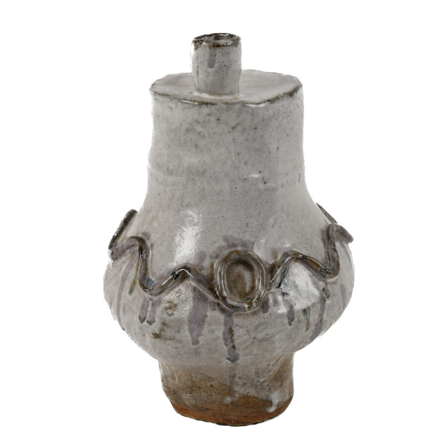 Abstract Studio Pottery Vase-1