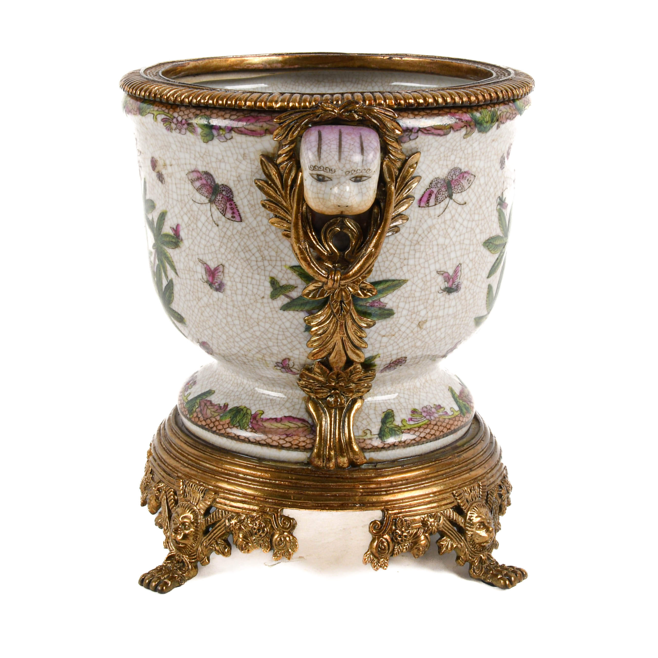 Wong Lee-Style Porcelain Paw Foot Planter-3